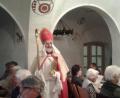 Bild: is
Der heilige Nikolaus schaute auch bei den Pressather Senioren vorbei.
