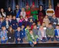 Bild: fpoz
Die Waldershofer Kinder im "Kulturstadl" in Bayreuth.