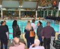 Bild: Kunz
Die Weidener CSU überzeugt sich vom guten Zustand der Thermenwelt und fiebert dem Wasserball-Match des Weidener Schwimmvereins gegen Krefeld entgegen.