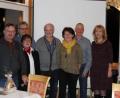 Bild: sis
Das Rote Kreuz und die Gemeinde Birgland danken oftmaligen Blutspendern (von links): Ernst Raab (125), stellvertretende BRK-Kreisgeschäftsführerin Sabine Bogner, Uwe Heidbüchel (125) Werner Schäfer (75), Barbara und Werner Söhnlein (je 75) sowie Bürgermeisterin Brigitte Bachmann.