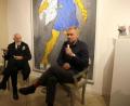 Bild: Susanne Wolke
Markus Lüpertz (links) und Intendant Jens Neundorff von Enzberg führten gemeinsam in die Ausstellung bei Art Affair ein.