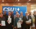 Bild: exb
Die langjährigen Mitglieder der CSU Poppenricht-Traßlberg.