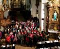 Bild: cr
Rund 100 Schüler gestalteten das elfte grenzüberschreitenden Weihnachtskonzert 2019 in der vollbesetzten Pfarrkirche der Stadt Stribro.