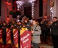 Bild: hir
Die Stadtkapelle Pfreimd überzeugte ihr Publikum mit gefühlvollen vorweihnachtlichen Adventsklängen in der stimmungsvoll beleuchteten barocken Schmuzerkirche. Der langanhaltende Applaus des Publikums war ihnen dafür gewiss.