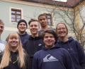 Bild: exb/Evangelische Jugend im Dekanat Weiden
Im Leitenden Kreis engagieren sich in den nächsten zwei Jahren für die Evangelische Jugend (von links): Moritz Roßmann, Ronja Bauer, Jonas Würth, Gregor Michel, Joshua Lorenz, Theodor Strobel sowie Dekanatsjugendreferentin Doris Kick.