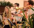 Bild: Kunz
Kein Weihnachtskonzert ohne "Jingle Bells". Hier spielte das Bläserensemble der Sophie-Scholl-Realschule den Klassiker.