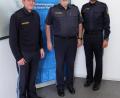 Bild: Polize
PI-Leiter Michael Kernebeck, Polizeipräsident Norbert Zink und der stellvertretende PI-Leiter Peter Krämer.
