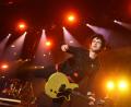 Bild: Thomas Frey/dpa
Green-Day-Frontsänger Billie Joe Armstrong während einem Auftritt bei Rock am Ring.