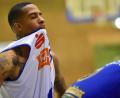 Bild: af
Die Hamm Baskets Weiden hoffen, dass der zuletzt verletzte Montanize Woods im schweren Spiel gegen Breitengüßbach spielen kann.