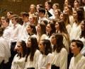 Bild: Kunz
Immer wieder ein Genuss: Kammerchor, Unterstufenchor und Orchester gemeinsam bei "Adeste Fideles".