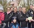 Bild: ü
Spendenübergabe des Stammtisches "Hütten Carver" an den Verein "Hilfe für Anja".