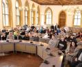 Bild: Sibylle Sandner/Stadt Amberg
Ein Besuch im Rathaus durfte beim Programm des Schüleraustauschs mit Desenzano nicht fehlen.