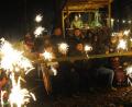 Bild: gf
Sternenzauber bei der Sorghofer Waldweihnacht.