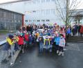 Bild: exb
Die Schule in Pirk ziert eine neue Tischtennisplatte.