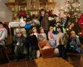 Bild: kls
Bei dem Spiel "Der Wirt von Bethlehem" stellen Zessauer Kinder auf lustige Art und Weise die Heilige Nacht nach.