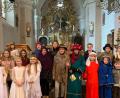 Bild: exb
19 Kinde werden an Heiligabend in der Leonberger Pfarrkirche ein Krippenspiel aufführen.
