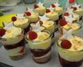 Bild: bl
Dieses Himbeer-Zimtstern-Schicht-Dessert sieht schon recht verlockend aus.