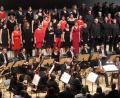 Bild: Kunz
Wieder gemeinsam auf einer Bühne: Singing Witt und das Hofer Symphonieorchester unter der Gesamtleitung von Stefanie Zühlke-Schmidt.