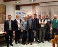 Bild: alr
Es steht fest: Die Kulmstädter CSU-ÜW schickt Karlheinz Schultes (Mitte) als Bürgermeisterkandidaten ins Rennen.