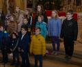 Bild: dob
"Engel gucken schon um's Eck", kündigten die Kinder beim Adventskonzert das Christkind an.