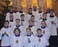 Bild: Kunz
Die Ministranten von Herz Jesu haben drei Neue in ihren Reihen.