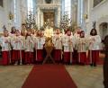Bild: hm
Den weihnachtlichen Festgottesdienst feierte am ersten Weihnachtstag Pfarrvikar Pater Robin Joseph