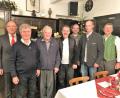 Bild: stg
Ehrungen standen auf dem Programm der Kemnather Liedertafel: (v.l.) Vorstand Siegfried Schiedlofsky mit den Jubilaren Josef Ponnath, Rudi Heindl, Robert Härtl, Josef Kormann, Sebastian Wedl und Christian Baumann