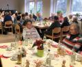 Bild: cro
Die Neustädter Vehhharfengruppe spielt bei der Weihnachtsfeier der Flossenbürger Senioren.