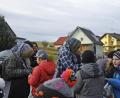 Bild: enz
Die "Spechten" waren von den Kindern ständig umlagert, um altes Brot gegen Süßigkeiten einzutauschen