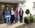 Bild: Landratsamt Tirschenreuth/exb
Die Schwangerschaftsberatungsstelle mit (von links) Jutta Sehm, Doris Graf, Gisela Worf und Claudia Massenbichler ist umgezogen.