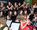 Bild: fjo
Trompeten, Flügelhörner, Klarinetten und Flöten erklingen in eindrucksvoller Harmonie beim Neujahrskonzert in Waidhaus.