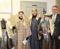 Bild: M. Streich, Stadt Tirschenreuth/exb
Eine Gruppe Sternsinger besuchte Bürgermeister Franz Stahl im Rathaus.