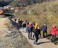 Bild: bjo
35 Personen beteiligten sich an der Winterwanderung des Skiclubs.