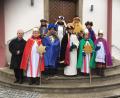 Bild: exb
Die Sternsinger in Mähring.