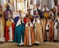 Bild: exb
In sechs Gruppen sandte Pfarrer Markus Bruckner die Kulmainer Sternsinger aus, um den Segen zu den Gläubigen zu bringen.