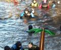 Bild: ibj
Für Aufheiterung sorgten die mitgebrachten Schwimmhilfen.