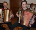 Bild: mag
Harmonika-Duo Franz Niebler und Florian Kraus war mit einem „Landler in „C“ und dem „Weltenbummler“ zu hören.