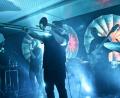 Bild: men
Techno-Highlight in der Sünde: Mit seiner Band "Slatec" zaubert Roman Sladek an der Posaune eine düstere Stimmung, die zum Tanzen einlädt.