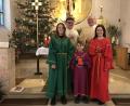 Bild: Norbert Hammerl
Die Sternsinger sammeln in Kleinschwand und Voitsberg 320 Euro für einen guten Zweck.