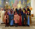 Bild: exb/Silvia Ippisch
Oberwildenaus Sternsinger sind bereit für die Aktion.