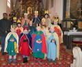Bild: ils
Die Sternsinger um Oberministrantin Theresia Witt sammeln für den guten Zweck.