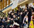 Bild: brü
Die Fans des ERSC Amberg sind schon heiß auf die Aufstiegsrunde - in diesem Jahr wollen es die Löwen packen und in die Bayernliga aufsteigen.