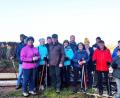 Bild: njn
Kalt aber schön war´s bei der Dreikönigswanderung der Nordic-Walker.