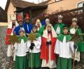 Bild: exb
Die Sternsinger der Pfarrei Wondreb.