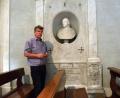 Bild: sja
2014 entdeckte Orts-und Kreisheimatpfleger Jakob Scharf nach mehrjähriger Suche in Rom den Epitaph des Kardinals.