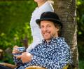 Bild: C. Hess 
Ramon Bessel mit Isabelle Scheiber, "Vokalpianist plus Sopren mit "Liedern zum Festhalten".
