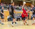 Bild: gud (Guenter Uschold)
Michael Fleischer (hier im Spiel gegen den TB 03 Roding) und seine Mannschaftskameraden starten am kommenden Samstag mit einem Heimspiel gegen den ATSV Kelheim ins Handballjahr 2020.