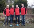 Bild: sgs
Die Stockschützen Hans Bayerl, Michael Zinkl, Johann Zinkl und Georg Stahl (von links) steigen in die Kreisoberliga auf