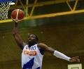 Bild: Alfred Schwarzmeier
19 Punkte steuert Kenneth Walters bei, aber auch er konnte die Niederlage der Hamm Baskets nicht verhindern.