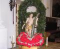 Bild: amö
Die Statue des heiligen Sebastian in der Winklarner Pfarrkirche. Am Namenstag des Heiligen wird sie um den Marktplatz getragen.